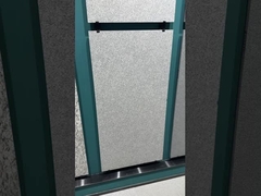 Carreaux de porcelaine glacée beige jaune pour douche Décoration de mur rustique élégant