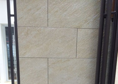 Non Slip Sandstone Look Porcelain Tiles / Ceramic Floor Tile 600*600 Mm